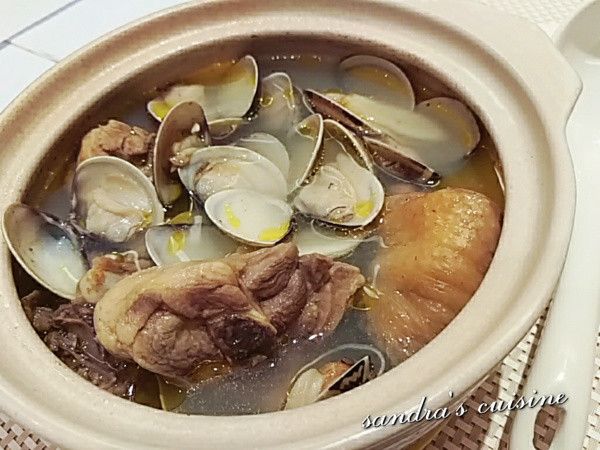 蛤蜊雞湯