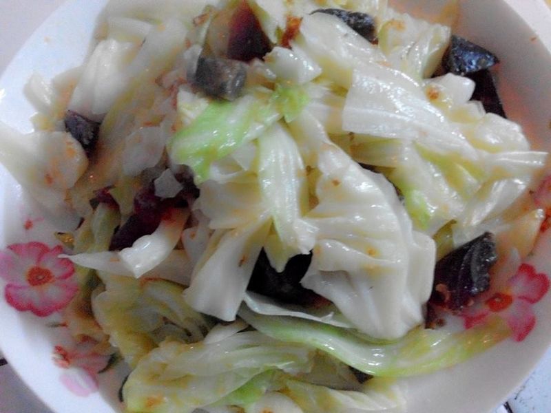 皮蛋高麗菜