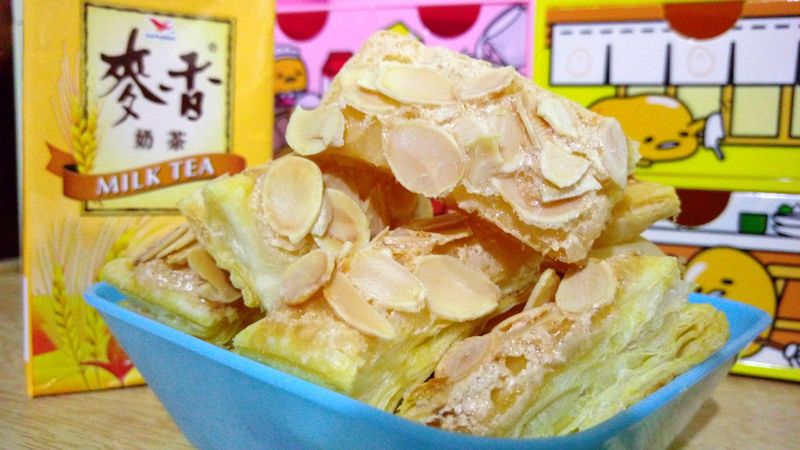 杏仁千層派
