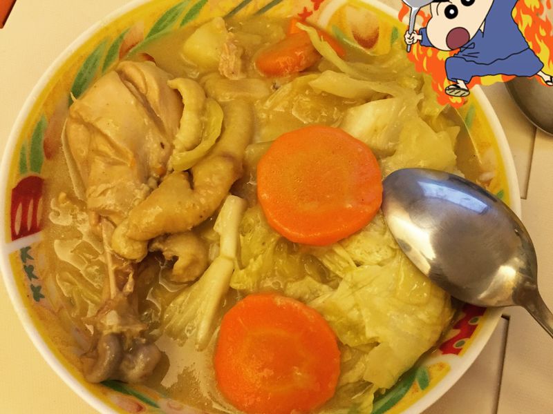 蘋果咖喱雞腿