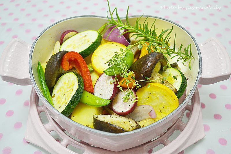 橄欖油烤蔬菜(超簡單懶人菜、烤箱料理)