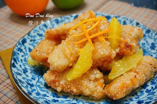 橙汁魚塊