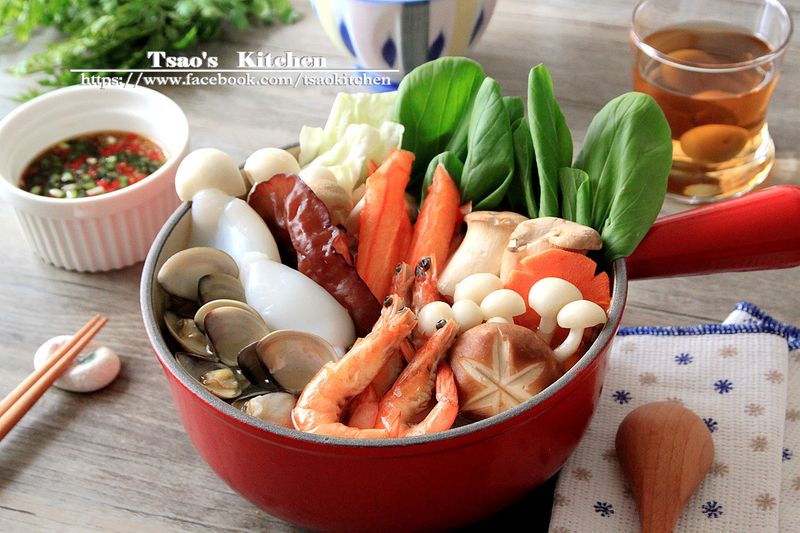 海鮮活力菌菇鍋【全聯火鍋祭】