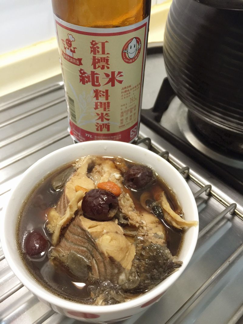 十全大補鱸魚湯