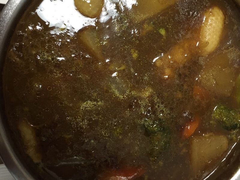 蔬菜風大根咖哩