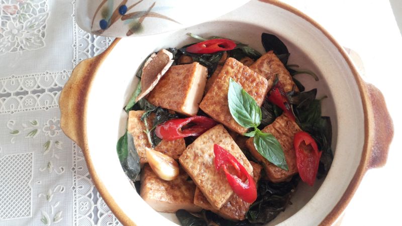 三杯豆腐【淬釀真心食堂】