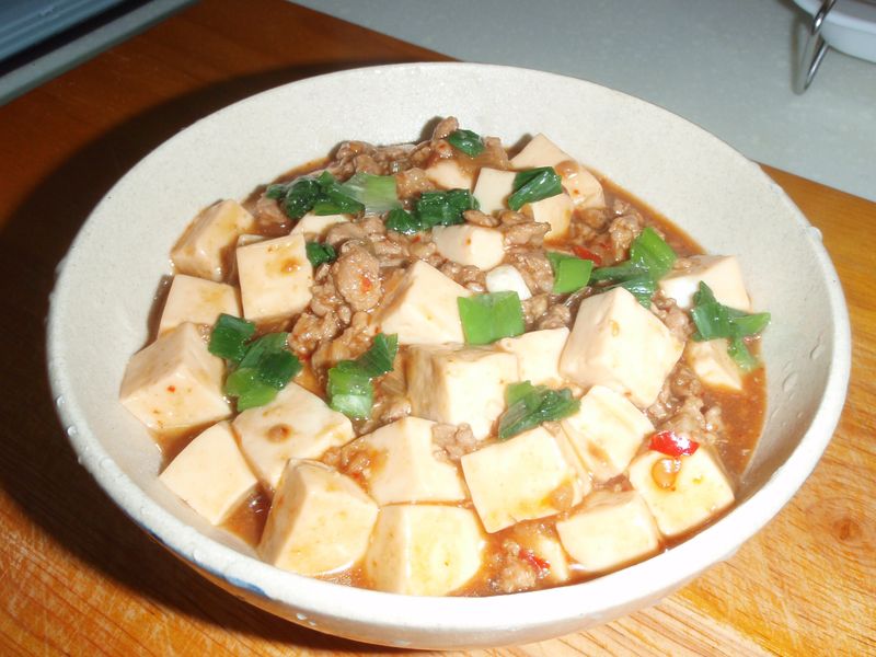 肉末豆腐 麻婆豆腐
