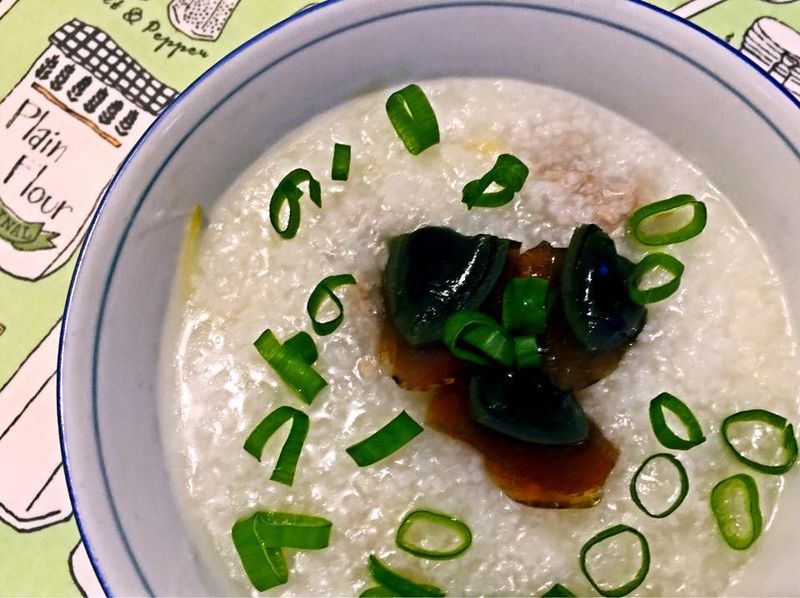 皮蛋瘦肉粥 (電鍋版)