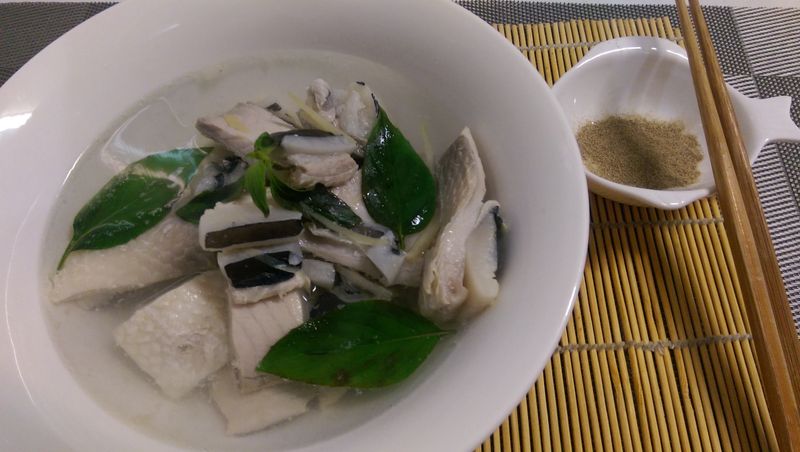 かにの虱目魚肚湯