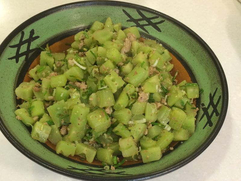 麻香酸甜萵筍（菜心）
