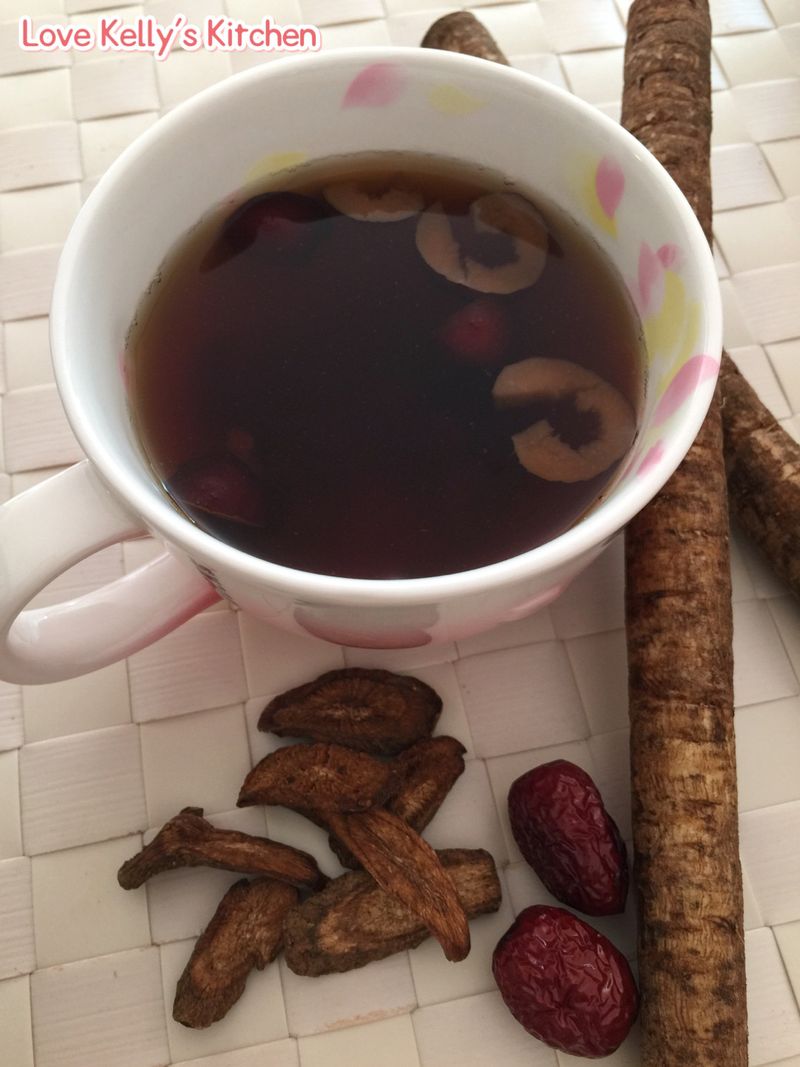 牛蒡紅棗茶