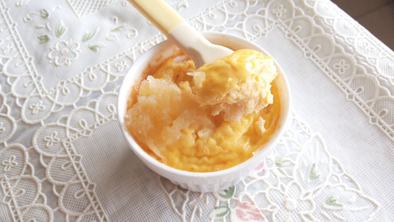 蘋果布丁燒-烤&電鍋【副食品4-8個月】