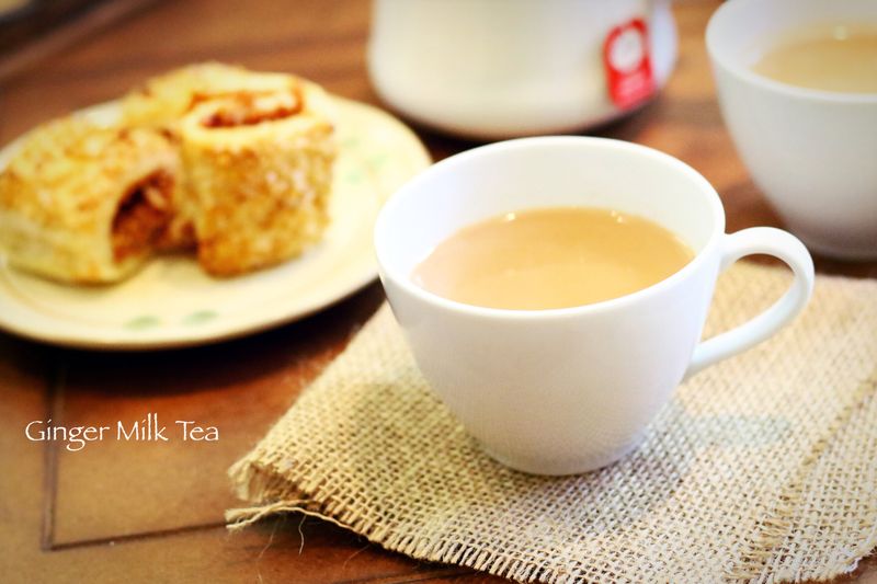 冬日暖手~鍋煮黑糖薑汁奶茶