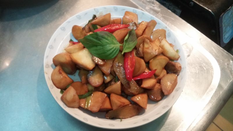 三杯杏鮑菇