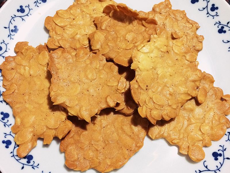 杏仁薄脆片
