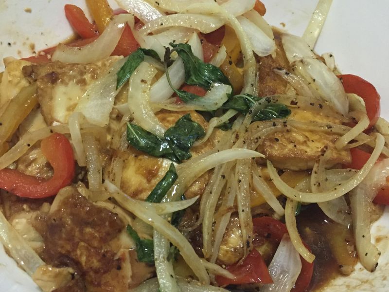 鐵板豆腐