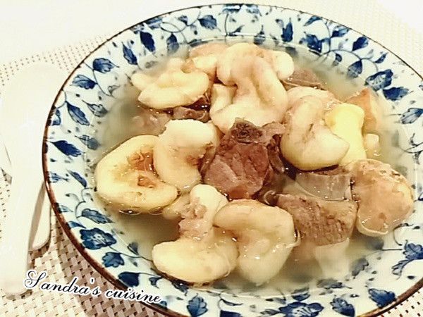 菱角排骨湯