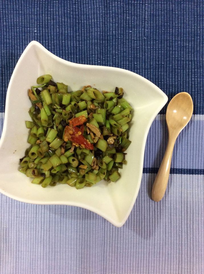 炒空心菜梗