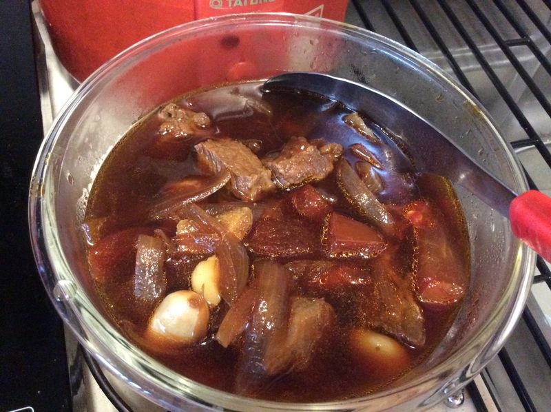 蕃茄牛肉（電鍋版）