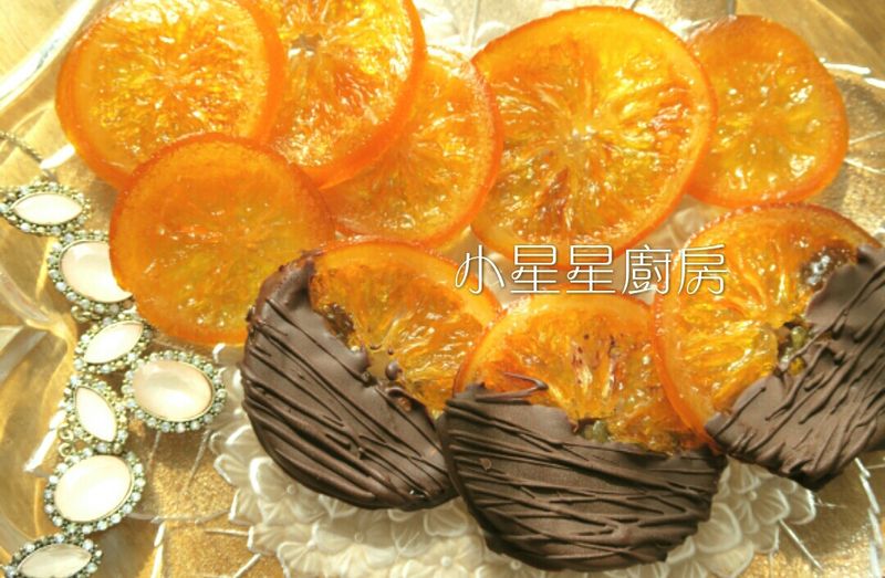 夢幻甜點★法式巧克力糖漬橙片
