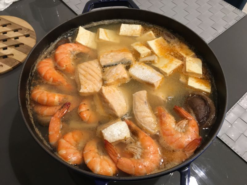 鮭魚石狩鍋