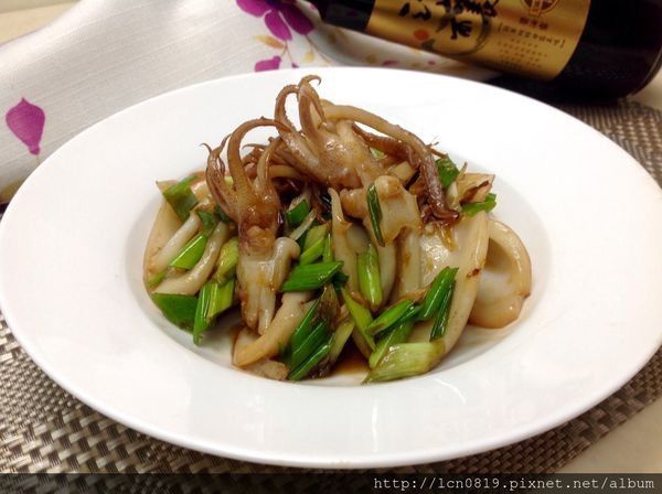 麻油醬燒小卷(淬釀真心食堂)