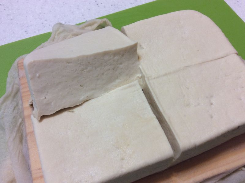 手工木棉豆腐(不含鹽滷與石膏)