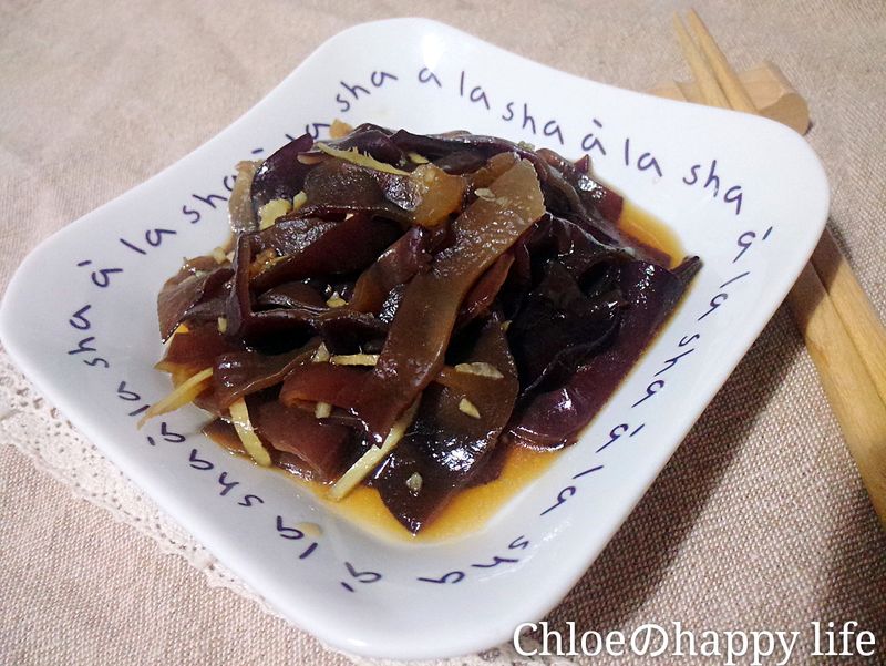涼拌黑木耳