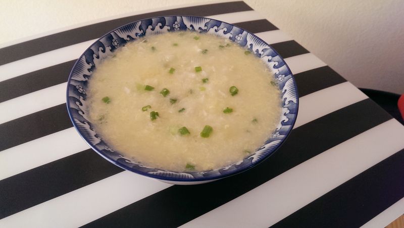 高麗菜蛋粥