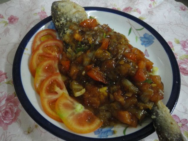 莎莎醬魚