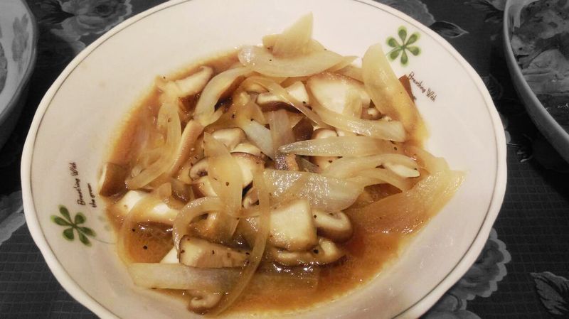 鐵板奶油菇