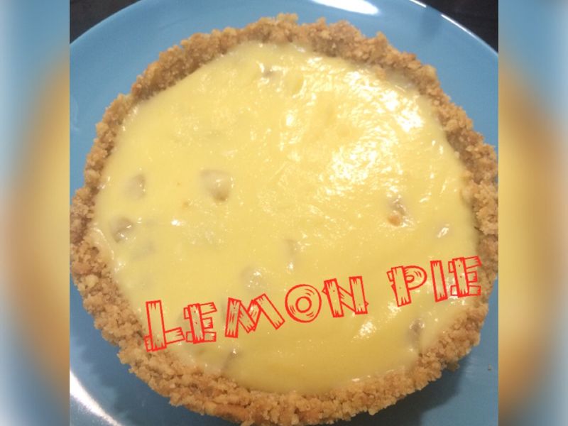 (免烤箱)蜂蜜蘆薈檸檬派