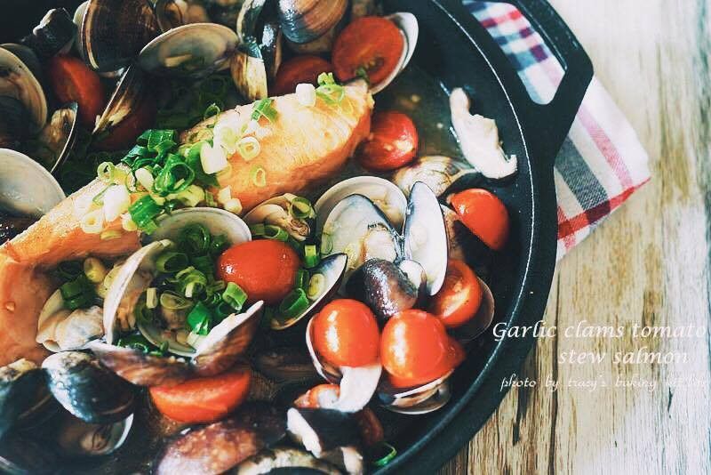 白酒蒸蛤蜊佐鮮魚-家樂福廚神大賽2015