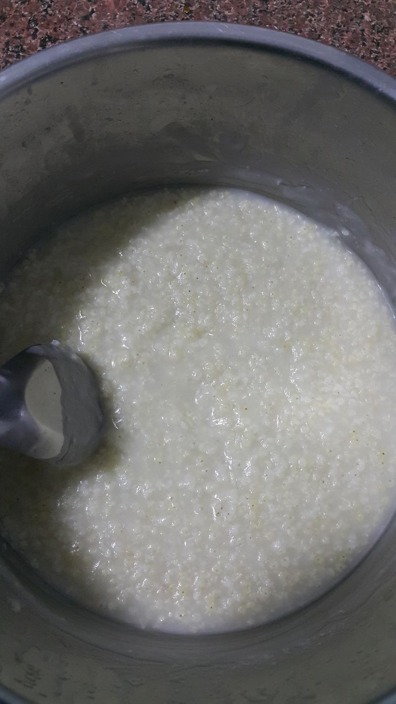 豬骨熬小米(副食品4-8個月)