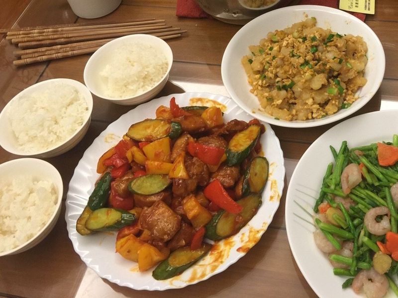 糖醋雞丁