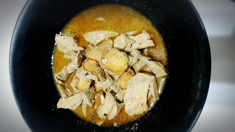 麻油豬肝