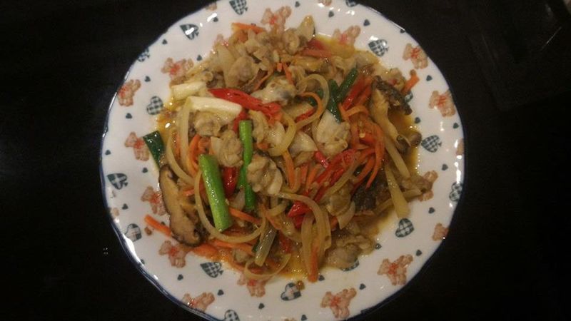 XO干貝醬炒蛤蜊肉