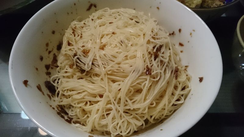 紅蔥醬拌麵線