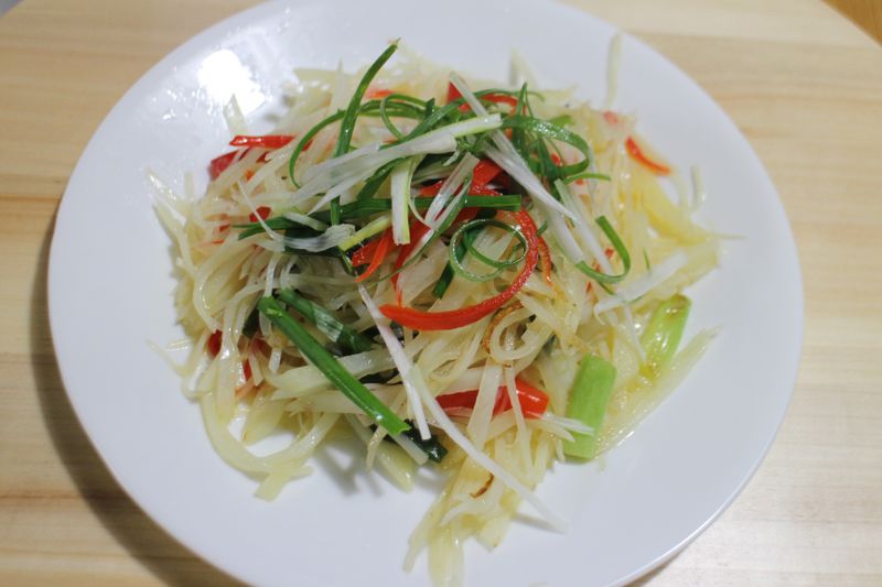 醋溜土豆絲