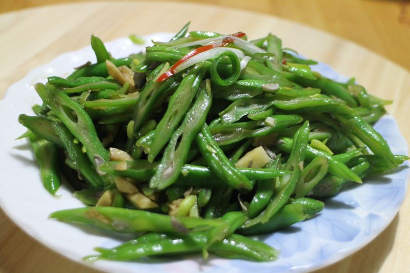 蒜香四季豆