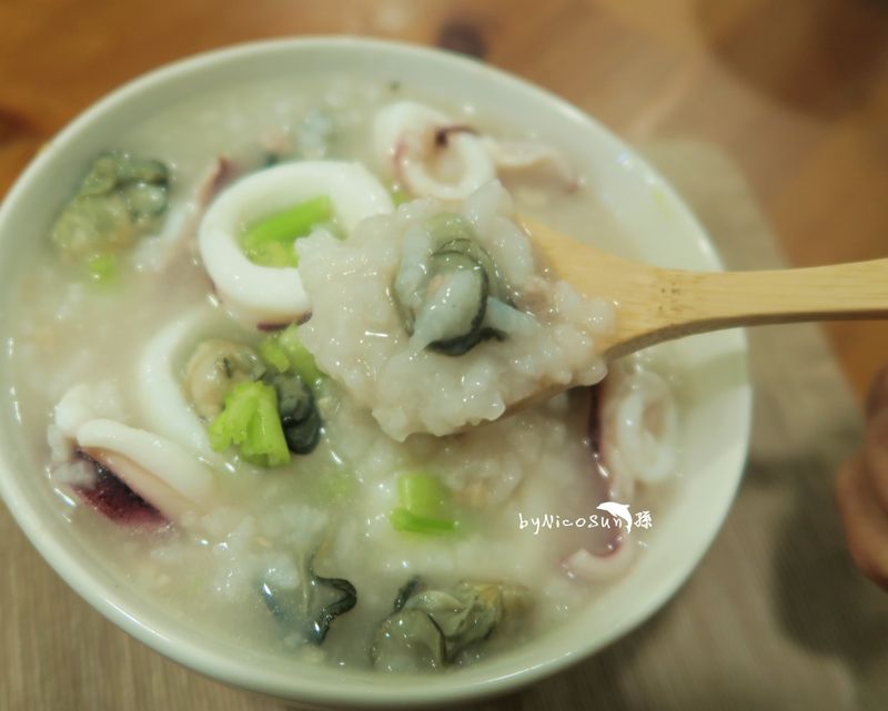 豬肉海鮮粥