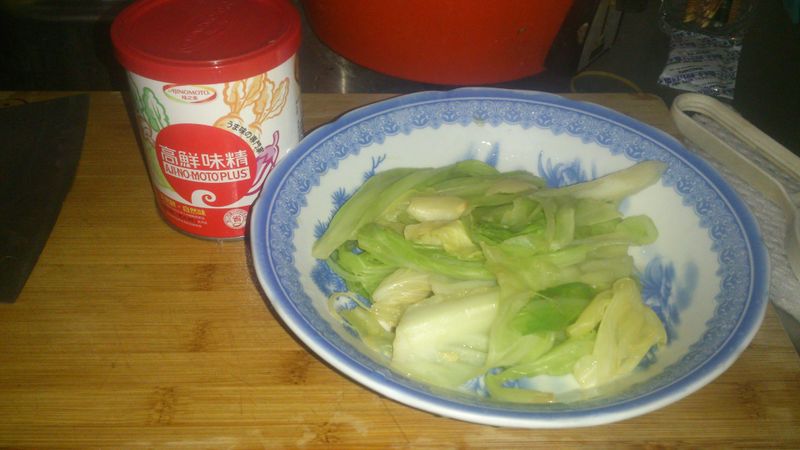 蒸炒高麗菜「味之素品牌」高鮮味精