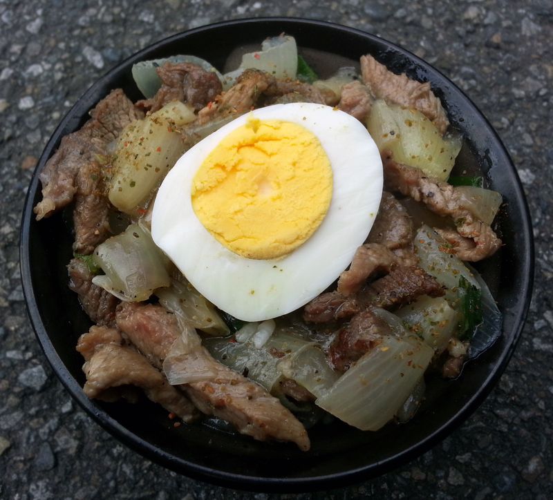 牛丼(牛肉飯)