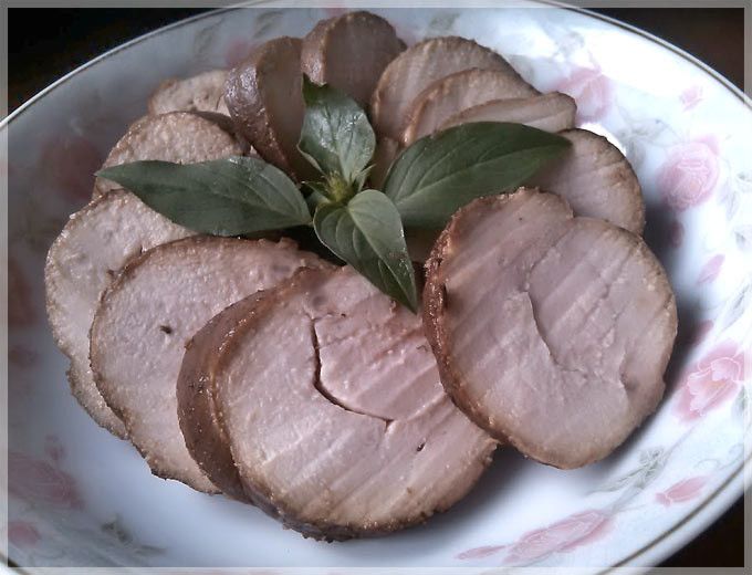 梅茶雞肉捲~(泡熟+冷滷)