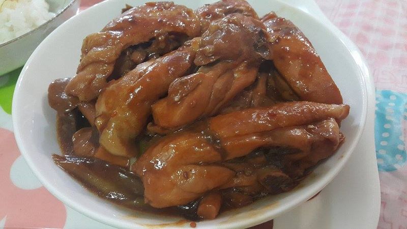 微電鍋~"蜜汁秀珍菇雞肉"