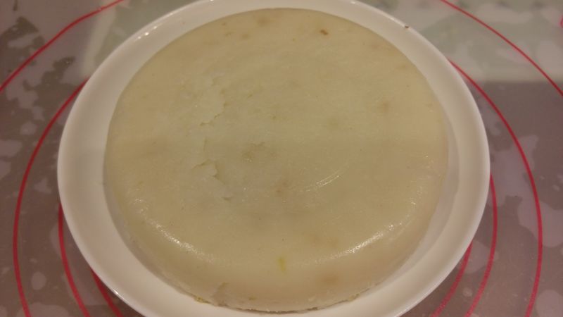 用攪拌器做蘿蔔糕