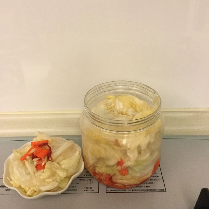 極簡版本台式泡菜