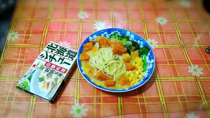 白醬濃湯義大利麵【好侍北海道白醬料理】