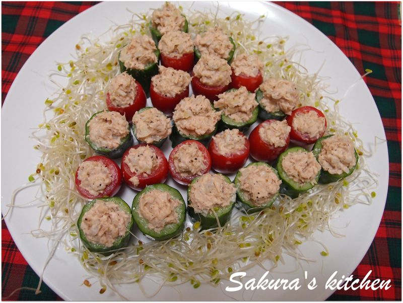 ♥我的耶誕節慶料理♥ 一口鮪魚