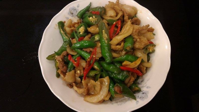 辣椒炒肉